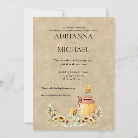 Bedoeld om leuk te zijn Betaalbare bruiloft uitnod Kaart (Achterkant)