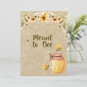 Bedoeld om leuk te zijn Betaalbare bruiloft uitnod Kaart (Staand voorkant)