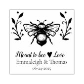 Bedoeld om liefde bij te zijn - bruiloft stempel (Afrduk)