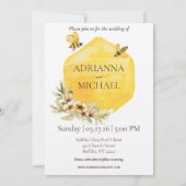 Bedoeld om rustieke bruiloft uitnodiging (Achterkant)