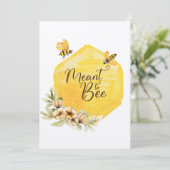 Bedoeld om rustieke bruiloft uitnodiging (Staand voorkant)