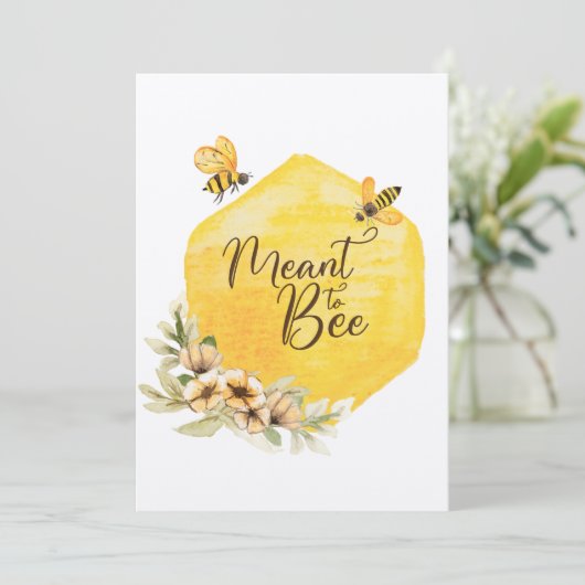 Bedoeld om rustieke bruiloft uitnodiging (Staand voorkant)