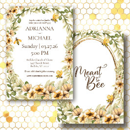 Bedoeld om rustieke bruiloft uitnodiging