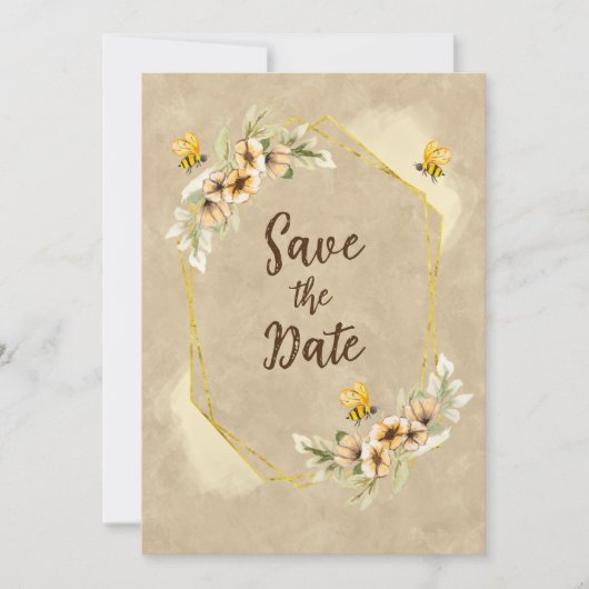 Bedoeld om schattig betaalbaar bruiloft te zijn Sa Kaart (Voorkant)