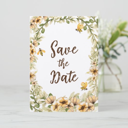 Bedoeld om schattig betaalbaar bruiloft te zijn Sa Kaart (Staand voorkant)