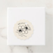 Bedoeld om te trouwen Dank u Bedankjes Labels (In situ)