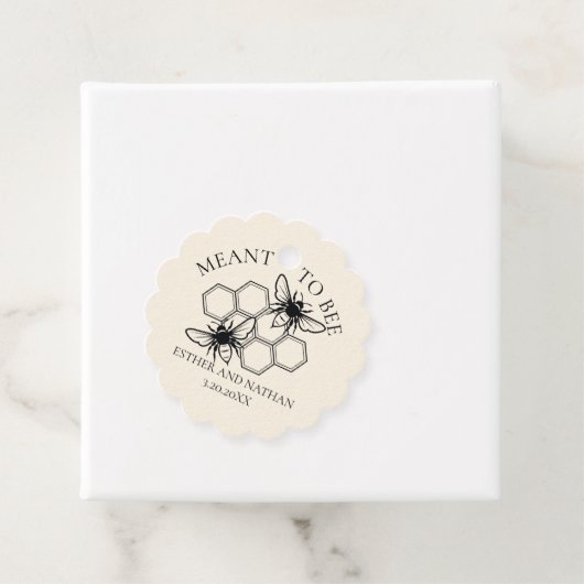 Bedoeld om te trouwen Dank u Bedankjes Labels (In situ)