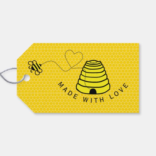 Bedoeld om te zijn bruiloft gast gunst dank u cadeaulabel (Achterkant Horizontaal)