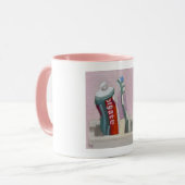 Bedoeld om te zijn mok (Voorkant links)