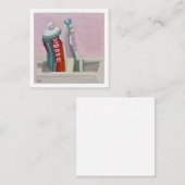 Bedoeld om te zijn notitiekaartje (Voorkant / Achterkant)