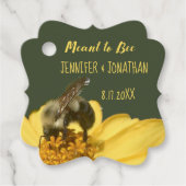 Bedoeld om te zijn voor honing bruiloft gunsten fo bedankjes labels (Voorkant)