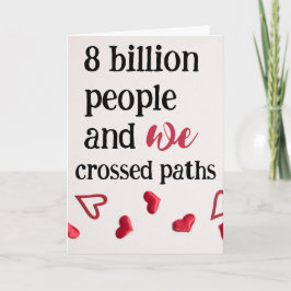 Bedoeld om Valentijnsdag te zijn Kaart