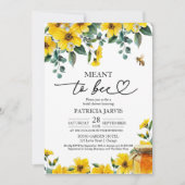 Bedoeld voor Bee Vrijgezellenfeest Kaart (Voorkant)