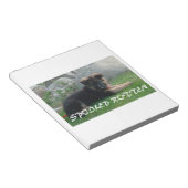 bedorven duitse herder notitieblok (Schuin)