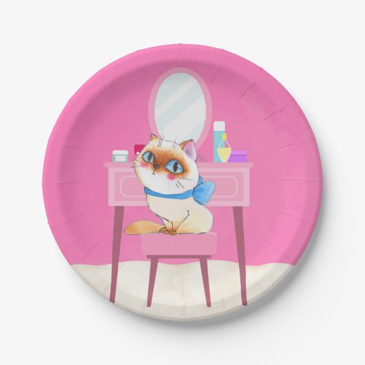 bedorven Katten papieren Borden Bordje (Voorkant)