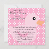 Bedotted Duck in Pink Kaart (Voorkant)