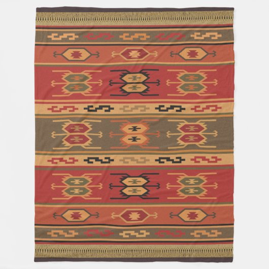 Bedouin "Camel Bag" Fleece Deken (Voorkant)