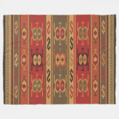 Bedouin "Camel Bag" Fleece Deken (Voorkant (Horizontaal))