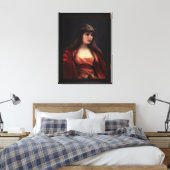 Bedouin Girl van Luis Ricardo Falero Canvas Afdruk (Insitu (Slaapkamer))