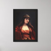 Bedouin Girl van Luis Ricardo Falero Canvas Afdruk (Voorkant)