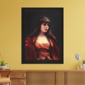 Bedouin Girl van Luis Ricardo Falero Canvas Afdruk (Insitu (Woonkamer))