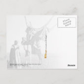 Bedouin man en kameel, Syrië Briefkaart (Achterkant)