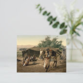 Bedouin Tent in het Heilige Land Briefkaart (Staand voorkant)