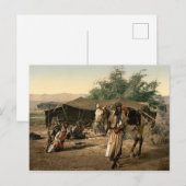 Bedouin Tent in het Heilige Land Briefkaart (Voorkant / Achterkant)