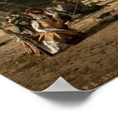 Bedouin Tent in het Heilige Land Poster (Hoek)