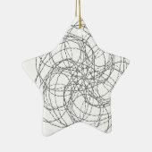Bedraad Keramisch Ornament (Rechts)