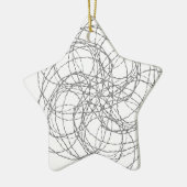 Bedraad Keramisch Ornament (Links)