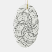 Bedraad Keramisch Ornament (Rechts)