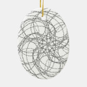 Bedraad Keramisch Ornament (Achterkant)