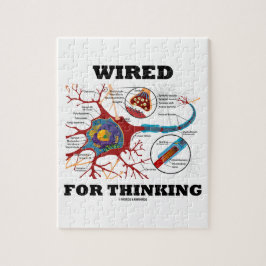 Bedraad voor denking (Neuron-synapse) Legpuzzel