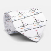 Bedraad voor hartslag (ECG/EKG Sinus Rhythm) Stropdas (Opgerold)