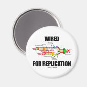 Bedraad voor replicatie (DNA-replicatie) Magneet (Voorkant / Achterkant)