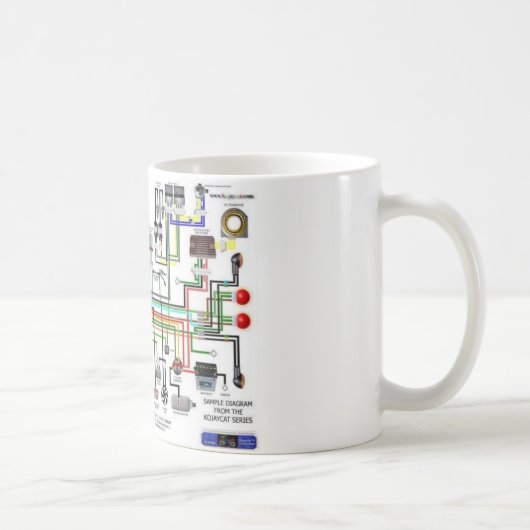 Bedradingsdiagram Koffiemok (Rechts)