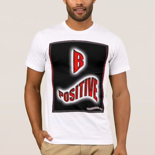 BEDRAG 1 A POSITIEF T-SHIRT (Voorkant)