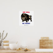 BEDRAG! Angry Buffalo Poster (Keuken)