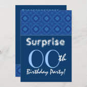 BEDRAG Elk jaar 2 G31 blauwe diamanten Kaart (Voorkant / Achterkant)