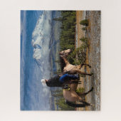 BEDRAG SHASTA MET HOREN EN RIDER LEGPUZZEL (Verticaal)