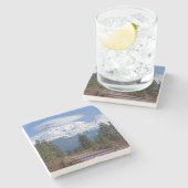 BEDRAG SHASTA MET LENTICULAIRE CLOUD STENEN ONDERZETTER (Zijkant)