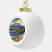 BEDRAG SHASTA OPGENOMEN KERAMISCHE BAL ORNAMENT (Rechts)