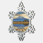 BEDRAG SHASTA OPGEVOERD TIN SNEEUWVLOK ORNAMENT (Rechts)