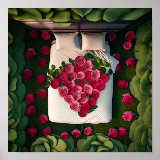 Bedrag van de Rozen Poster (Voorkant)