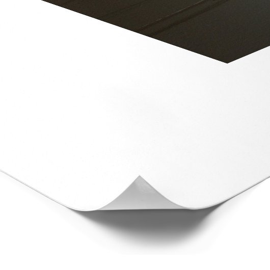 Bedragen in de mist poster (Hoek)