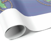 Bedragen van de wereld - Onderzeese kabels Cadeaupapier (Rol Hoek)