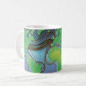 Bedragen van de wereld - Onderzeese kabels Koffiemok (Voorkant links)