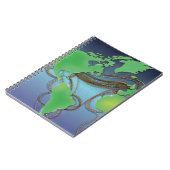 Bedragen van de wereld - Onderzeese kabels Notitieboek (Linkerzijde)