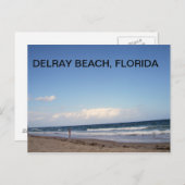 BEDRAGEN VAN DELRAY BEACH BRIEFKAART (Voorkant / Achterkant)